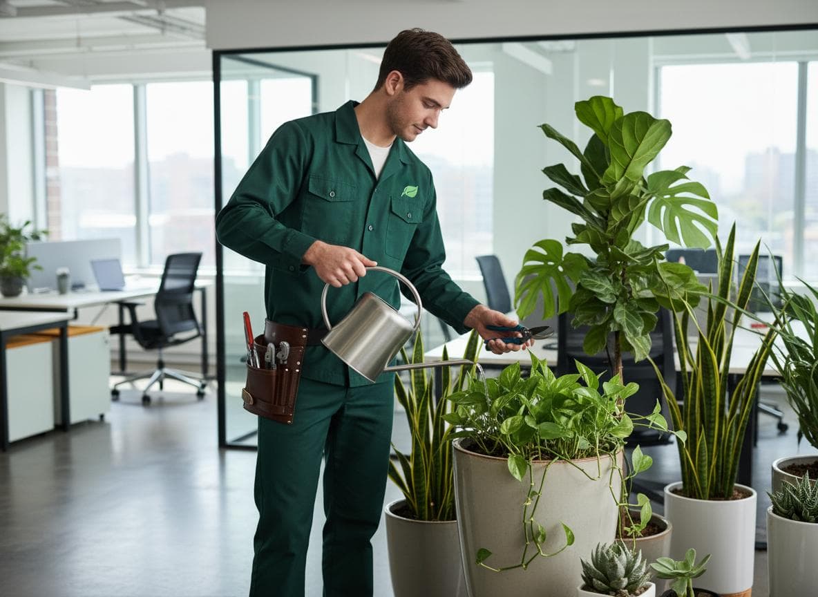 service-maintenance Plantshop.hk 植物養護維護服務